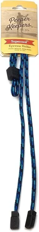 Peeper-Keeper Braided Leather Eyeglass Retainer in Dark Brown Made in the U.S.A. 2